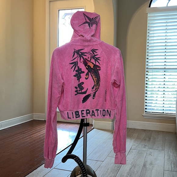 People’s Liberation Zip Up Hoodie - Picture 3 of 10
